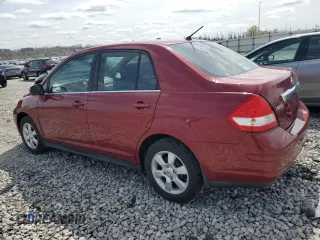 2008 Nissan Versa 1.8 S with VIN 3N1BC11E08L374304, listed as a Copart auction lot 50852395 with 166,168 mi miles and Salvage Title. Bid and sale history available at carsss.com. Image 2.