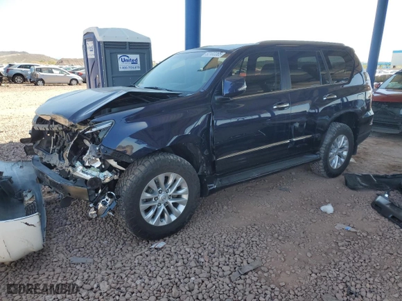2017 Lexus GX with VIN JTJBM7FXXH5172011, listed as a Copart auction lot 52102265 with 68,056 mi miles and Salvage Title. Bid and sale history available at carsss.com. Image 1.