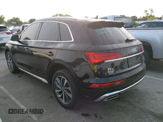 2023 Audi Q5 S line Premium with VIN WA1GAAFY0P2037363, listed as a IAAI auction lot 42372352 with 45,309 mi miles and . Bid and sale history available at DreamBid. Image 14.