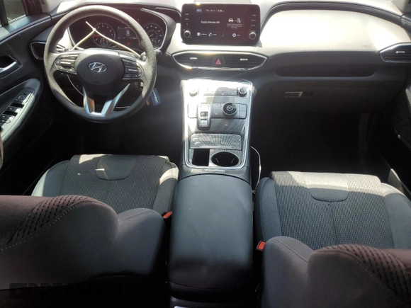 2021 Hyundai Santa Fe SE with VIN 5NMS14AJ6MH362246, listed as a Copart auction lot 59964605 with 30,887 mi miles and Salvage title. Bid and sale history available at DreamBid. Image 8.