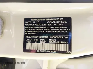 2017 Infiniti QX30 Premium с VIN SJKCH5CP1HA032065, выставлен на аукционе IAAI как лот 41905791 с пробегом 73 058 миль миль и . История ставок и продаж доступна на DreamBid. Изображение 9.