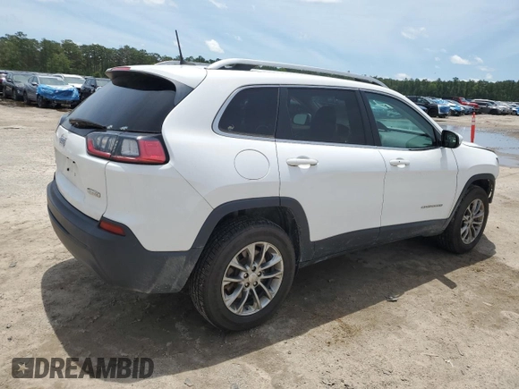 2019 Jeep Cherokee Latitude Plus z VIN 1C4PJMLBXKD191003, wystawiony jako Copart lot #58204625 z przebiegiem 57 866 mil mil oraz Szkoda całkowita • Salvage title. Historia ofert i sprzedaży dostępna na DreamBid. Obrazek 3.