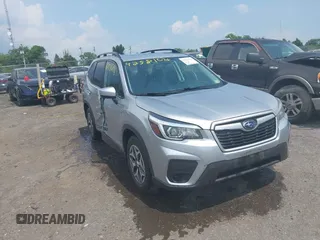 2019 Subaru Forester Premium with VIN JF2SKAGC9KH454553, listed as a IAAI auction lot 42581078 with 187,900 mi miles and . Bid and sale history available at DreamBid. Image 1.