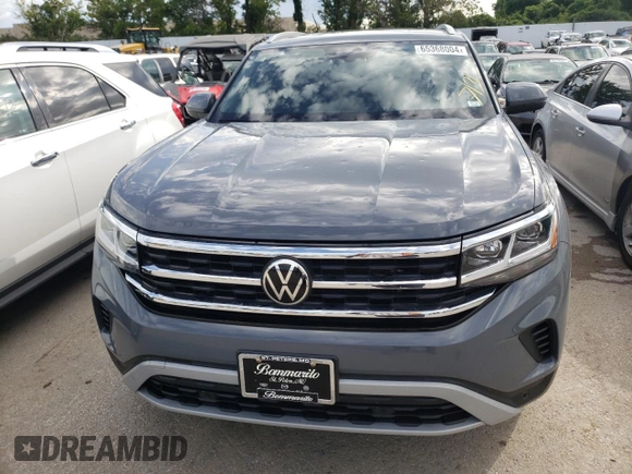2021 Volkswagen Atlas SE z VIN 1V2KC2CA8MC224815, wystawiony jako Copart lot #65368004 z przebiegiem 37 362 mil mil oraz Szkoda całkowita • Salvage title. Historia ofert i sprzedaży dostępna na DreamBid. Obrazek 5.