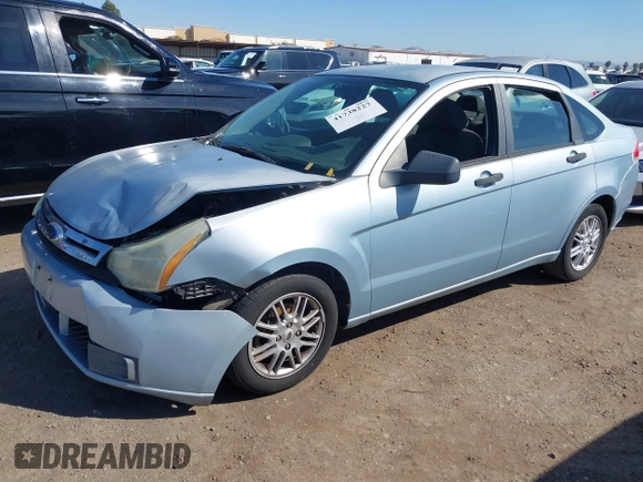 2009 Ford Focus SE with VIN 1FAHP35N29W159641, listed as a IAAI auction lot 41738227 with 1 mi miles. Bid and sale history available at carsss.com. Image 17.