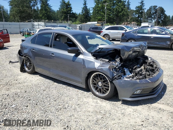 2016 Volkswagen Jetta Sport with VIN 3VWD17AJ4GM221703, listed as a Copart auction lot 63020575 with Not provided miles and Salvage title. Bid and sale history available at DreamBid. Image 4.