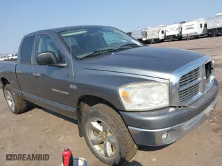 2007 Dodge Ram 1500 SLT with VIN 1D7HU18277J572115, listed as a IAAI auction lot 40274268 with 218,895 mi miles. Bid and sale history available at carsss.com. Image 1.