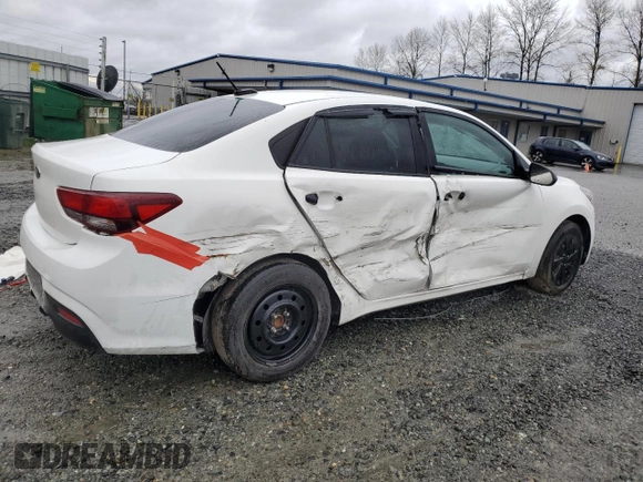 2018 Kia Rio LX with VIN 3KPA24AB9JE069400, listed as a Copart auction lot 50693945 with 91,679 mi miles and Salvage Title. Bid and sale history available at carsss.com. Image 3.