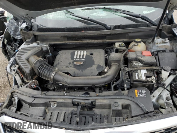 2021 Cadillac XT5 FWD Luxury with VIN 1GYKNAR44MZ192797, listed as a Copart auction lot 87304294 with 0 mi miles and Salvage Title. Bid and sale history available at carsss.com. Image 12.