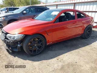 2015 BMW M4 with VIN WBS3R9C5XFK333441, listed as a IAAI auction lot 41774716 with 76,224 mi miles. Bid and sale history available at carsss.com. Image 18.
