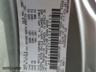 2008 Mitsubishi Eclipse GS with VIN 4A3AL25F38E003345, listed as a Copart auction lot 49147745 with 23,807 mi miles and Salvage Title. Bid and sale history available at carsss.com. Image 12.
