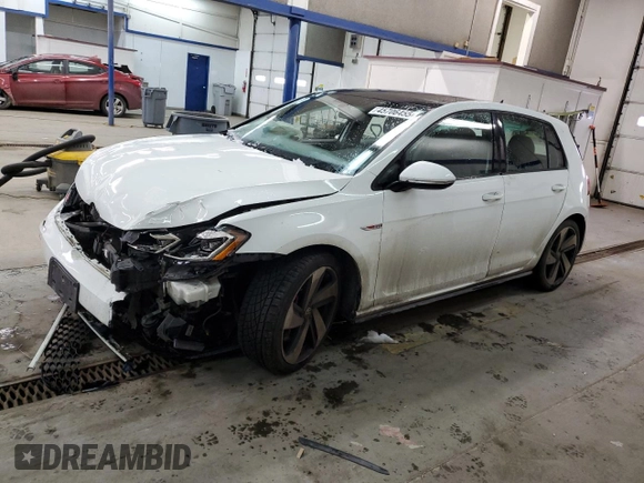 2018 Volkswagen Golf GTI S with VIN 3VW447AU5JM250863, listed as a Copart auction lot 45706455 with 94,440 mi miles and Salvage Title. Bid and sale history available at carsss.com. Image 1.