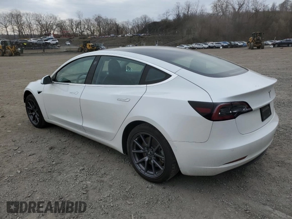 2020 Tesla Model 3 Standard Range Plus z VIN 5YJ3E1EA2LF645406, wystawiony jako Copart lot #52493395 z przebiegiem 102 126 mil mil oraz Szkoda całkowita • Salvage title. Historia ofert i sprzedaży dostępna na DreamBid. Obrazek 2.