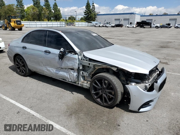2019 Mercedes-Benz E 53 AMG with VIN WDDZF6BB6KA619132, listed as a Copart auction lot 50755365 with 59,130 mi miles and Salvage title. Bid and sale history available at DreamBid. Image 4.