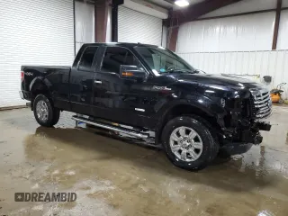 2011 Ford F-150 XL with VIN 1FTFX1ET7BFC43304, listed as a Copart auction lot 51225085 with 119,048 mi miles and Salvage Title. Bid and sale history available at DreamBid. Image 4.