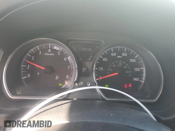 2016 Nissan Versa S with VIN 3N1CN7APXGL819486, listed as a Copart auction lot 57828525 with 179,040 mi miles and Salvage title. Bid and sale history available at DreamBid. Image 9.