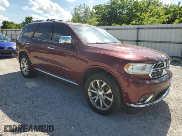 2016 Dodge Durango Citadel z VIN 1C4RDJEG5GC315621, wystawiony jako Copart lot #55091595 z przebiegiem 164 227 mil mil oraz Czysty tytuł • Clean title. Historia ofert i sprzedaży dostępna na DreamBid. Obrazek 4.