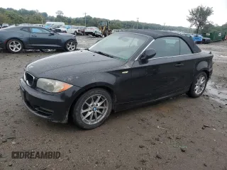 2010 BMW 1 Series 128i with VIN WBAUL7C54AVJ78150, listed as a Copart auction lot 72537144 with 207,665 mi miles and Salvage Title. Bid and sale history available at carsss.com. Image 1.