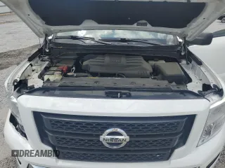 2021 Nissan Titan SV with VIN 1N6AA1ECXMN528984, listed as a Copart auction lot 53950365 with 64,474 mi miles and Salvage title. Bid and sale history available at DreamBid. Image 11.