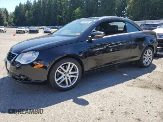 2009 Volkswagen Eos Lux с VIN WVWFA71F29V003789, выставлен на аукционе Copart как лот 59990135 с пробегом 124 170 миль миль и Списание • Salvage title. История ставок и продаж доступна на DreamBid. Изображение 1.