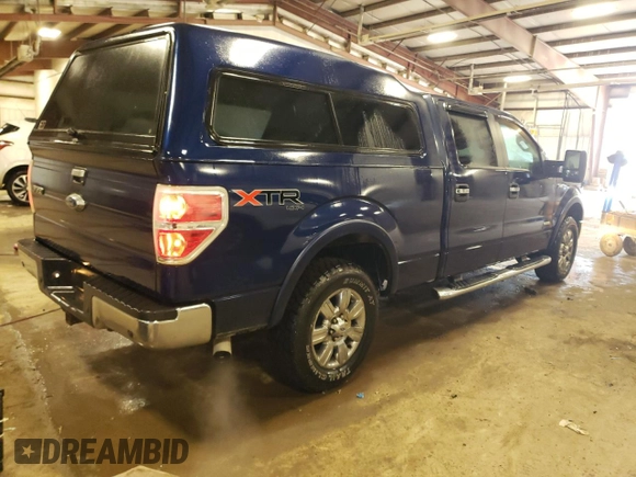 2011 Ford F-150 XLT with VIN 1FTFW1ET1BKD66476, listed as a Copart auction lot 59746615 with 157,642 mi miles and Clean title. Bid and sale history available at DreamBid. Image 3.