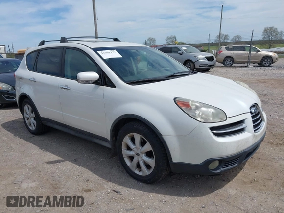 2006 Subaru Tribeca 5-Pass z VIN 4S4WX82C764425904, wystawiony jako IAAI lot #42070279 z przebiegiem 166 080 mil mil oraz . Historia ofert i sprzedaży dostępna na DreamBid. Obrazek 1.