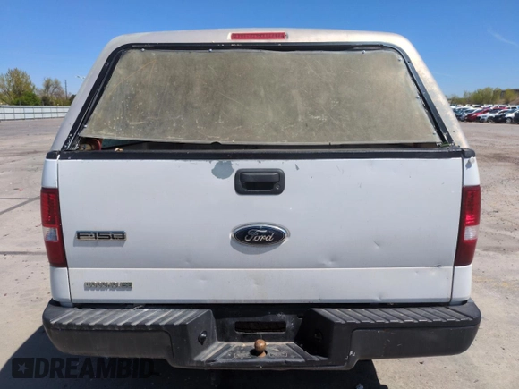 2008 Ford F-150 XL with VIN 1FTRF12208KE16642, listed as a Copart auction lot 55553075 with 283,801 mi miles and Clean title. Bid and sale history available at DreamBid. Image 6.