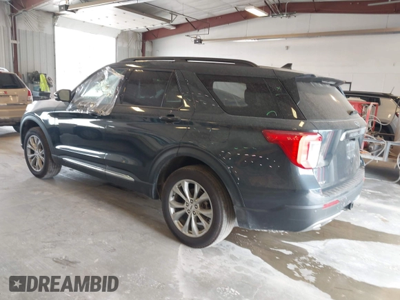 2023 Ford Explorer XLT z VIN 1FMSK8DH2PGA78746, wystawiony jako IAAI lot #42083757 z przebiegiem 11 592 mil mil oraz . Historia ofert i sprzedaży dostępna na DreamBid. Obrazek 3.