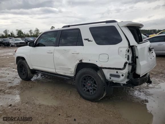 2023 Toyota 4Runner TRD Off Road Premium with VIN JTERU5JR3P6210861, listed as a Copart auction lot 50237605 with 25,085 mi miles and Salvage Title. Bid and sale history available at carsss.com. Image 2.