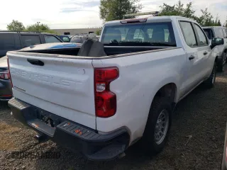 2022 Chevrolet Silverado 1500 Work Truck with VIN 3GCPAAEK1NG647179, listed as a Copart auction lot 59963564 with 15,204 mi miles and Salvage Title. Bid and sale history available at DreamBid. Image 3.