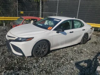 2023 Toyota Camry SE with VIN 4T1G11AK6PU728857, listed as a Copart auction lot 68223374 with 56,197 mi miles and Salvage Title. Bid and sale history available at DreamBid. Image 1.