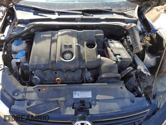 2012 Volkswagen Jetta Sedan SE w/Convenience & Sunroof with VIN 3VWDX7AJ0CM323024, listed as a Copart auction lot 46757115 with 0 mi miles and Salvage Title. Bid and sale history available at carsss.com. Image 13.