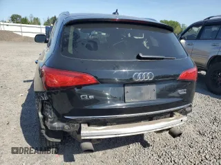 2015 Audi Q5 Premium Plus with VIN WA1LFAFP5FA136367, listed as a Copart auction lot 55158815 with 76,426 mi miles and Salvage title. Bid and sale history available at DreamBid. Image 6.
