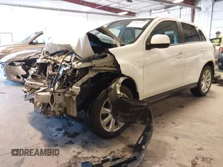 2014 Mitsubishi Outlander Sport ES with VIN 4A4AR3AU5EE028764, listed as a IAAI auction lot 41802229 with 109,250 mi miles. Bid and sale history available at carsss.com. Image 22.