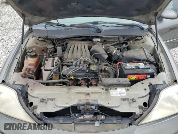 2001 Mercury Sable with VIN 1MEFM53U01A627026, listed as a Copart auction lot 57355804 with 248,244 mi miles and Salvage title. Bid and sale history available at DreamBid. Image 11.