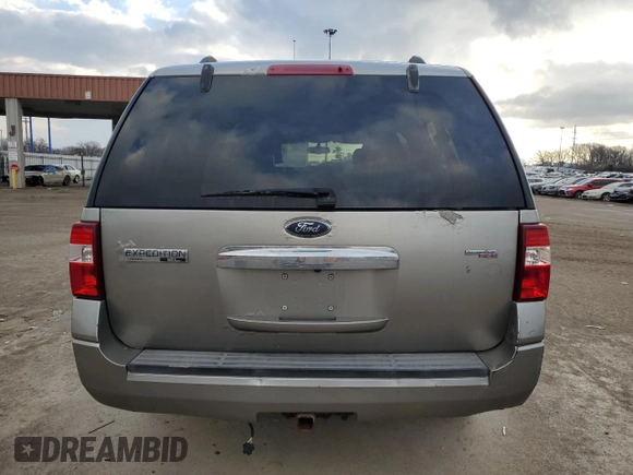 2008 Ford Expedition EL Limited with VIN 1FMFK20568LA71253, listed as a Copart auction lot 41910134 with 224,829 mi miles and Non Repairable. Bid and sale history available at carsss.com. Image 6.