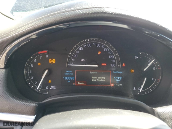 2019 Cadillac XTS Luxury with VIN 2G61M5S35K9150985, listed as a Copart auction lot 50228125 with 198,398 mi miles and Salvage Title. Bid and sale history available at carsss.com. Image 9.