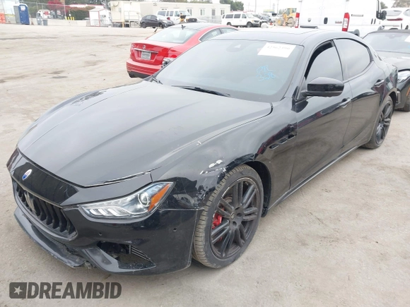 2021 Maserati Ghibli S with VIN ZAM57YSA3M1365483, listed as a IAAI auction lot 42562390 with 51,954 mi miles and . Bid and sale history available at DreamBid. Image 20.