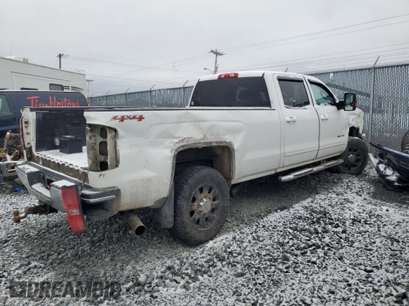 2015 Chevrolet Silverado 3500HD LT with VIN 1GC4KZE8XFF618267, listed as a Copart auction lot 87687325 with 156,087 mi miles and Non Repairable. Bid and sale history available at carsss.com. Image 3.