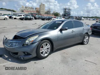 2013 Infiniti G37 Journey with VIN JN1CV6AP3DM719225, listed as a Copart auction lot 59668035 with 148,891 mi miles and Salvage title. Bid and sale history available at DreamBid. Image 1.