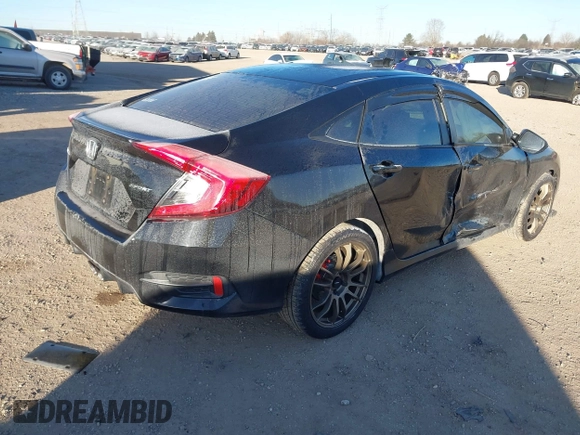 2019 Honda Civic Sedan Sport with VIN 2HGFC2F85KH550529, listed as a IAAI auction lot 41293816 with 44,584 mi miles. Bid and sale history available at carsss.com. Image 4.