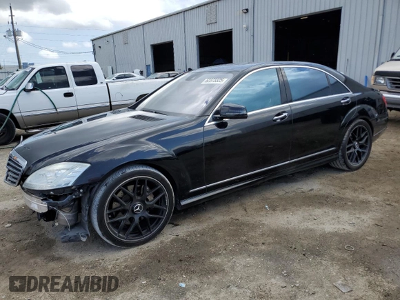2010 Mercedes-Benz S 550 with VIN WDDNG7BB1AA326822, listed as a Copart auction lot 52373325 with 105,313 mi miles and Salvage Title. Bid and sale history available at DreamBid. Image 1.