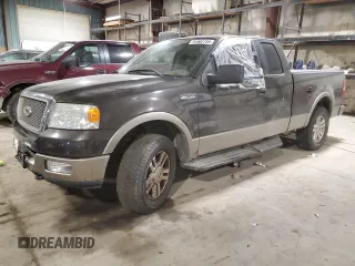 2005 Ford F-150 XLT with VIN 1FTPX14525NB56167, listed as a Copart auction lot 41902755 with 179,417 mi miles and Salvage Title. Bid and sale history available at carsss.com. Image 1.