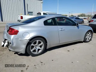 2006 Infiniti G35 with VIN JNKCV54E36M704212, listed as a Copart auction lot 73379604 with 168,178 mi miles and Salvage Title. Bid and sale history available at DreamBid. Image 3.