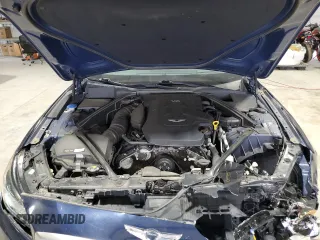 2018 Genesis G80 3.8L with VIN KMHGN4JE3JU250467, listed as a Copart auction lot 69691334 with 53,882 mi miles and Salvage Title. Bid and sale history available at carsss.com. Image 11.
