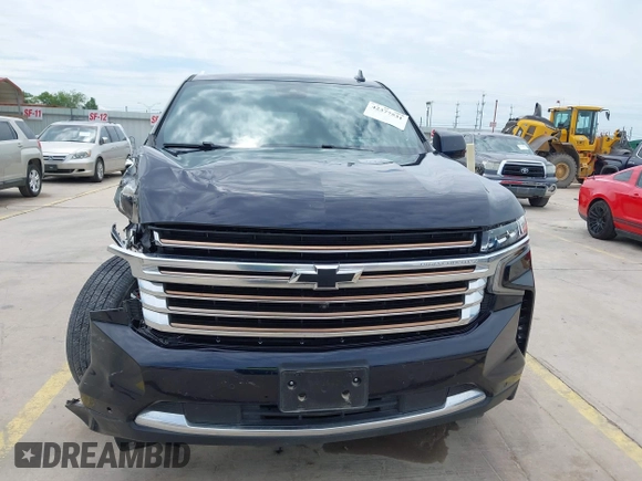 2023 Chevrolet Tahoe High Country with VIN 1GNSCTKT8PR215292, listed as a IAAI auction lot 42377531 with 32,525 mi miles and . Bid and sale history available at DreamBid. Image 12.