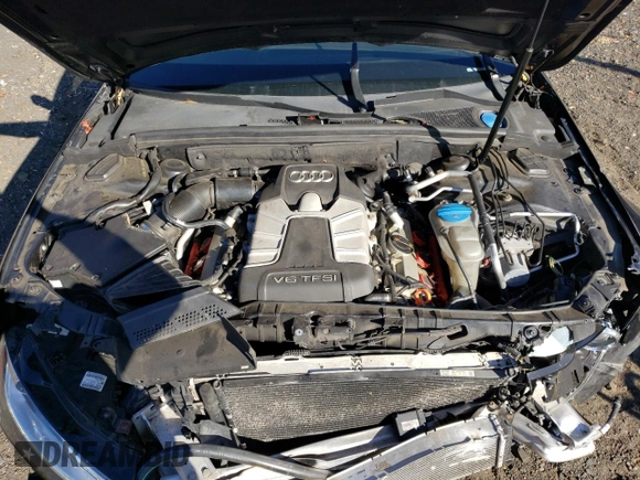 2013 Audi S4 Premium Plus with VIN WAUBGAFL1DA178511, listed as a Copart auction lot 80038854 with 167,860 mi miles and Salvage Title. Bid and sale history available at DreamBid. Image 12.