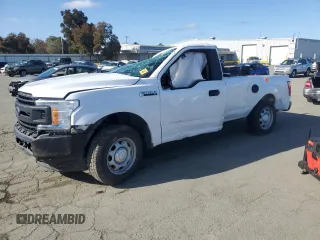 2018 Ford F-150 XL z VIN 1FTMF1CB1JKE82342, wystawiony jako Copart lot #51732805 z przebiegiem Nie podano mil oraz Szkoda całkowita • Salvage title. Historia ofert i sprzedaży dostępna na DreamBid. Obrazek 1.