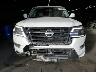 2022 Nissan Armada SL with VIN JN8AY2BB8N9815142, listed as a Copart auction lot 42256715 with 52,900 mi miles and Salvage Title. Bid and sale history available at carsss.com. Image 5.