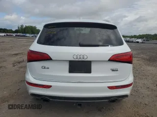 2016 Audi Q5 Premium Plus with VIN WA1D7AFP0GA092829, listed as a Copart auction lot 58058645 with 38,151 mi miles and Salvage title. Bid and sale history available at DreamBid. Image 6.